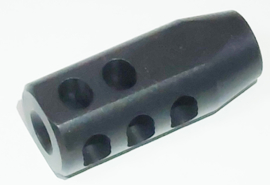 (1259) Sniper style Compensator  1/2"x28 TPI