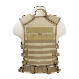 (2913) NcStar Modular vest tan