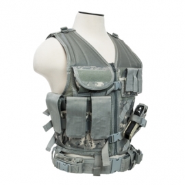 (2919) NcStar Tactical vest digital camo