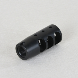 (1256) 3 chamber Compensator / muzzle brake AK47 M14x1mm LH