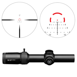 (9255) Vortex Strike Eagle 1-6x24 Rifle Scope, AR-BDC3 Reticle (MOA)