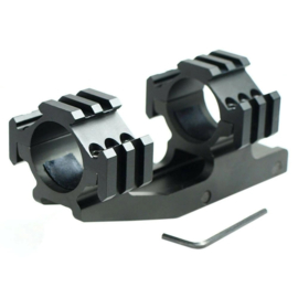 (1123) 30mm OnePiece Tactial Tri-Rail Mount