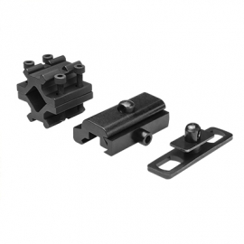 (2210) NcSTAR Precision Grade Bipod / Tweepoot met 3 adapters