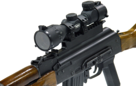 (3710) AKM / AK / MAK90 Dusk cover with  Picatinny scope mount