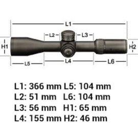 (9169) Vortex Razor HD Gen II 4.5-27x56 Rifle Scope, EBR-7C Recticle (MRAD)