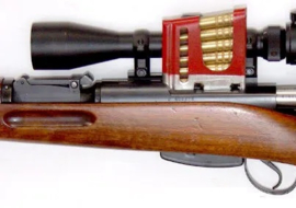 (1375) Schmidt-Rubin K31 Dovetail scope mount Steel