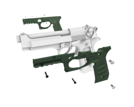 (9033) Recover tactical  BC2 Grip & Rail System for the Beretta 92 M9