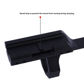 (9430)  OEM Cantilever mount 30mm 2-Inch Offset (1.59 inch/40.39mm)