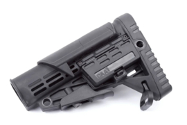 (3308) CAA CBS+ACP Adjustable Stock with Cheek Rest Commercial spec. AR15 M4 stock