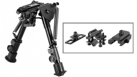 (2210) NcSTAR Precision Grade Bipod / Tweepoot met 3 adapters