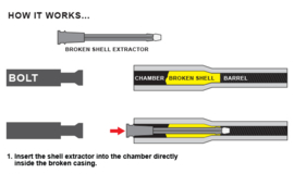 (4220) Broke Shell Extractor 7.62x39mm