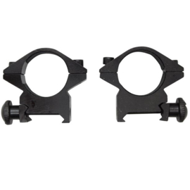 (1176) 1 inch Low profile ring mounts