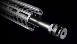(9008) .223 Strike Industries - WarHog Comp Muzzle Brake  1/2"x28 TPI