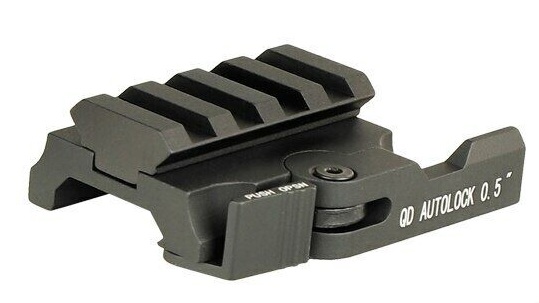 (1266) Red Dot riser Mount with quick release