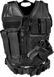 (2916) NcStar Tactical Vest - Black