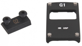(1188) H&K USP Montageplattte für Rotpunktvisieren