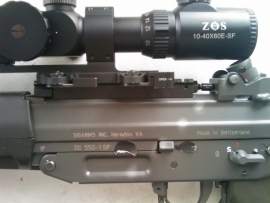 (1108) SIG 550 / 551 / 552 / STGW90 / PE90 Picatinny Scope Mount, Zielfernrohrmontage