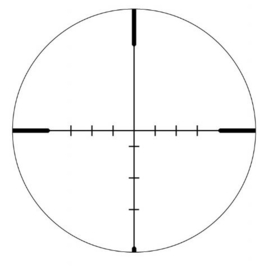 (9253) Vortex Crossfire II 6-24x50 AO Rifle Scope, Dead-Hold BDC Reticle (MOA)