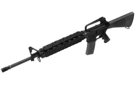 (2100) UTG AR15/M16 quad rail 12 inch standaard geweer lengte