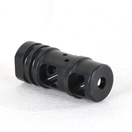 (9013) .308/7.62mm 2 kamer compensator / mondingsrem voor  M14x1 RH