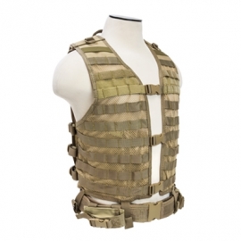 (2913) NcStar Modular vest tan