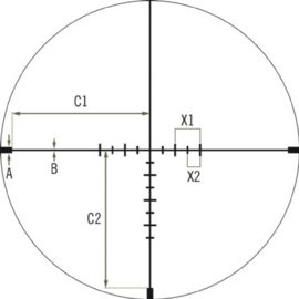 (9366) Vortex Zielfernrohr Viper PST Gen II 1-6x24 SFP, VMR-2 Fadenkreuz (MRAD)