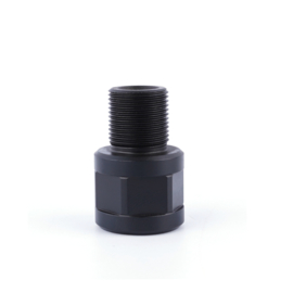 (8907) Black Stainless .223 1/2x20 female to 1/2x28 male Muzzle Thread Adapter