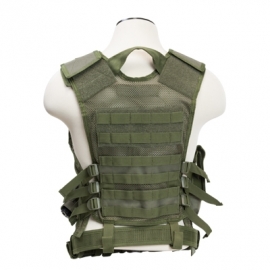 (2917) NcStar Tactical vest- Green | Tactical vests ...