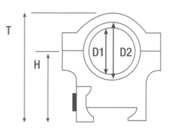 (1180) 30mm medium profile ring mounts