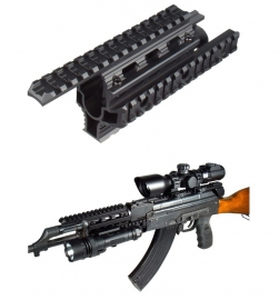 (2120) AK47 AK74 RIS Quad Rail System Handschutz