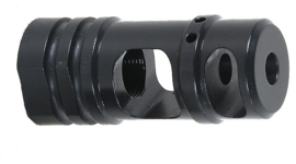 (9007)  kompakte 2-Kammer-Mündungsbremse M14x1 RH .308 / 7.62mm