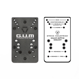 (1312)   SI-GLOCK-GUM-V2 Universal Red-dot mount for GLOCK