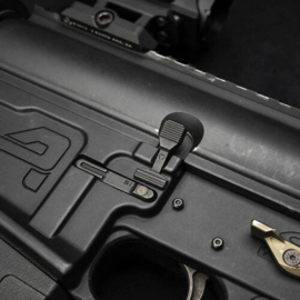 (1510) Strike Industries AR10 Enhanced Bolt Catch Release Lever / vergrote afsluiterstoppal