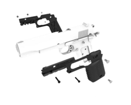 (9034) Recover tactical CC3h Grip & Rail System for the 1911 and clones