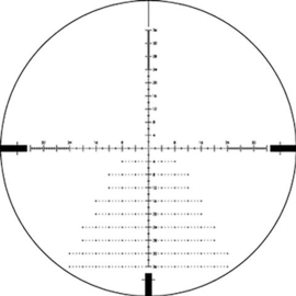 (9146) Vortex Diamondback Tactical 4-16x44 FFP Richtkijker, EBR-2C Dradenkruis (MOA)