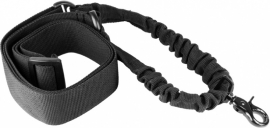 (8042) One Point Bungee Rifle Sling (Black)