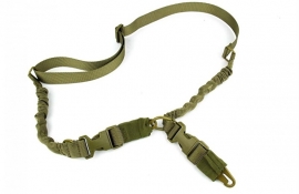 (1925) 2 To 1 Point Double Bungee Rifle Sling/Tan