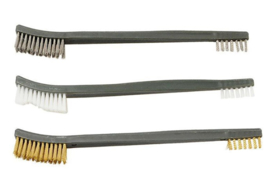 (5240) Set gun cleaning brushes double ended