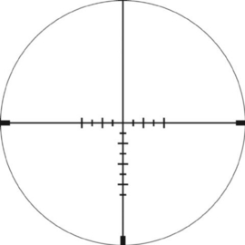 (9366) Vortex Rifle Scope Viper PST Gen II 1-6x24 SFP, VMR-2 Reticle (MRAD)