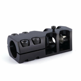 (8908)  Clamp on muzzle brake for barrel Ø 19.8-20.2mm Cal .308 /.338/ 8mm