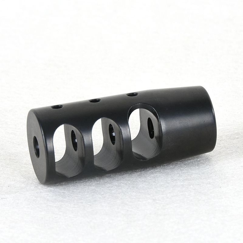 223 Recoil Compensator 5.56 Muzzle 1/2-28 TPI Heat Treated Steel w/ Washer Nut 