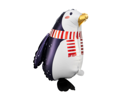 Staande pinguin folie ballon - 48 cm
