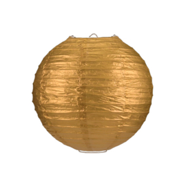 Lampion goud 20 cm