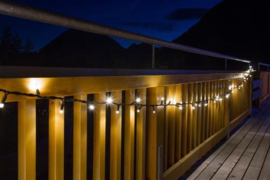 Kerstverlichting koppelbaar warm wit 10 meter - 100 led lampjes