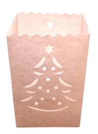 Candlebag Kerstboom - 10 kleine kaarsenzakjes