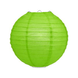 Lampionnen pakket 18 stuks – Groene en witte papieren lampionnen