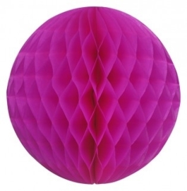 Honeycomb bollen Fuchsia / Roze - 32 cm