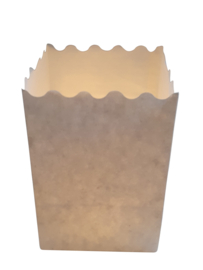 Candlebag kaarszak Blanco midi - 10 kleine kaarsenzakjes