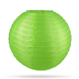 Groene buitenlampion - 25 cm - weerbestendig nylon