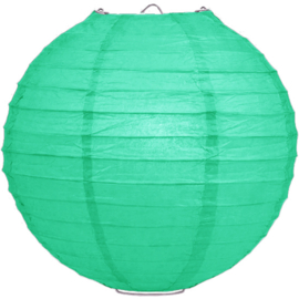 Nylon  lampion mintgroen voor buiten - 35 cm